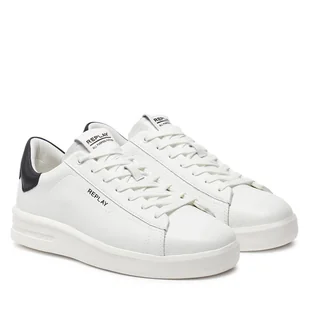 Sneakersy Replay GMZ4O .000.C0014L Biały - Sneakersy męskie - miniaturka - grafika 1