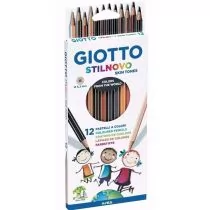 Giotto Stilnovo Kredki pastelowe 12 sztuk Fila - Przybory szkolne - miniaturka - grafika 2
