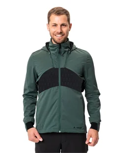 Kurtka softshell sportowa męska Vaude Moab - zielona - Kurtki męskie - miniaturka - grafika 1