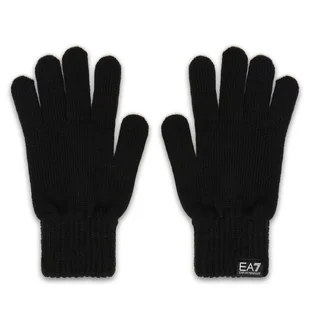 Rękawiczki EA7 Emporio Armani 7X000310 AF18469 UC001 Czarny - Rękawiczki - miniaturka - grafika 1