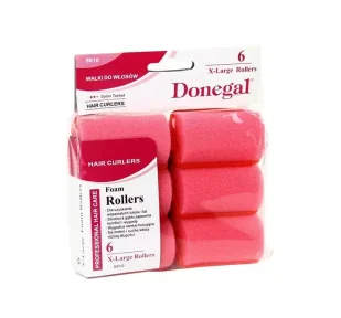 Donegal WAŁKI DO WŁOSÓW gąbka 6 szt Fa-5910 - Wałki do włosów - miniaturka - grafika 1