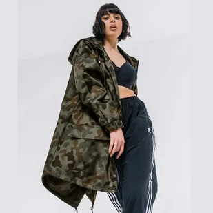 Kurtka ocieplana/ płaszcz typu parka moro - Kurtki damskie Kurtka ocieplana/ płaszcz typu parka moro - Kurtki damskie - miniaturka - grafika 1