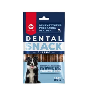 MACED DENTAL SNACK CLASSIC 180g - Przysmaki dla psów - miniaturka - grafika 1
