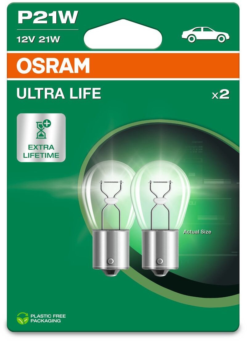 CAR LIGHT OSRAM 7506ULT-02B 21W 12V BLI2