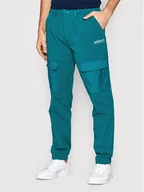 Spodnie sportowe męskie - Adidas Spodnie dresowe Adventure HF4800 Zielony Regular Fit - miniaturka - grafika 1