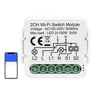 Systemy inteligentnych domów - Inteligentny przełącznik dopuszkowy Wi-Fi Avatto WSM16-W2 TUYA - Rabat 10zł przy zapisie do newslettera! / FV23% / Odbiór osobisty Kraków! / Płatność PayPo - miniaturka - grafika 1