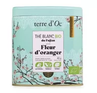 Herbata - Herbata Biała W Puszce 40 G Fleur D'Oranger Terre D'Oc - miniaturka - grafika 1