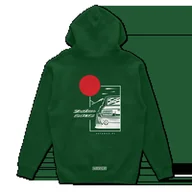 Odzież do sportów motorowych - Bluza z kapturem Nissan Datsun 240Z zielona-M - miniaturka - grafika 1