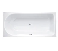 Wanny - Bette Ocean Wanna prostokątna 170x75x45 cm przelew z przodu, biała 8855-000 - miniaturka - grafika 1