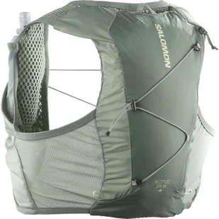 Salomon Active Skin 4 Set, plecak do biegania, szary - Plecaki - miniaturka - grafika 1