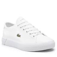 Sneakersy damskie - Sneakersy LACOSTE - Gripshot Bl 21 1 Cfa 7-41CFA002021G Wht/Wht - miniaturka - grafika 1