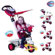 Rowerki trójkołowe - Smart Trike Dream Touch Steering 4w1, czerwony - miniaturka - grafika 1