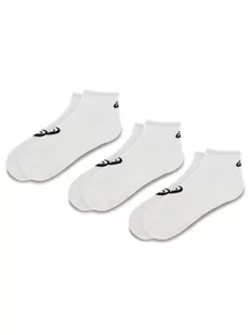 Asics Zestaw 3 par niskich skarpet unisex 3PPK Quarter Sock 155205 Biały - Skarpetki męskie - miniaturka - grafika 1