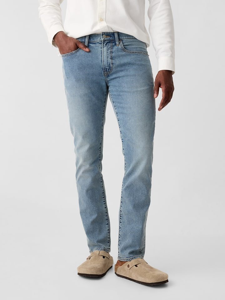 GAP Dżinsy - Slim fit - w kolorze błękitnym