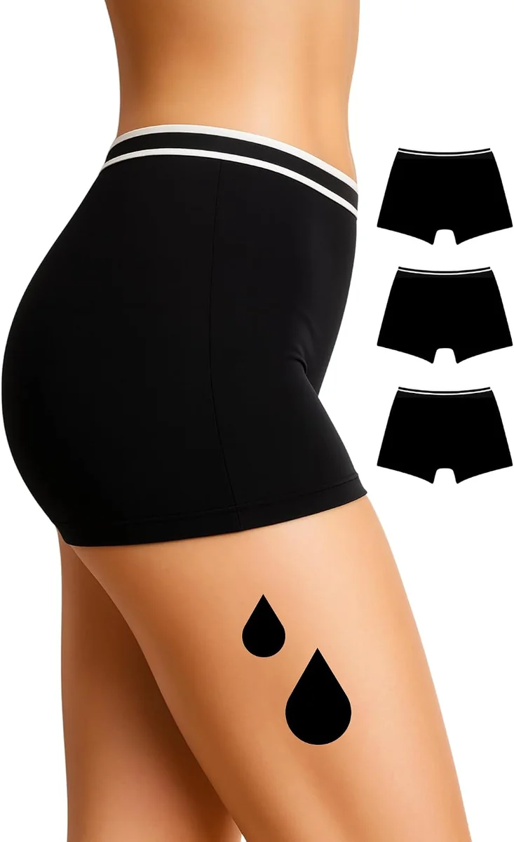 Majtki menstruacyjne bawełniane chłonne 40 ml Neo-Pack rozmiar XS