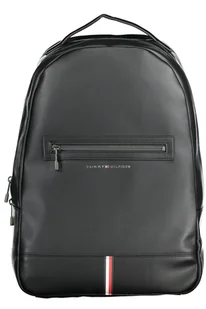 CZARNY PLECAK MĘSKI TOMMY HILFIGER - Plecaki - miniaturka - grafika 1