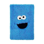 Pozostałe książki - Grupo Erik: Notebook A5 Sesame Street - Cookie Monster Pluche | Notebook A5 punktowany w stylu bullet journal, w miękkiej oprawie, 192 stron, notatnik do personalizacji - miniaturka - grafika 1