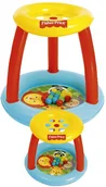 Pływanie - Mały Basen Z Daszkiem FISHER PRICE dla dzieci 2w1 Z PIŁKAMI suchy basenik Bestway - miniaturka - grafika 1