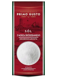 PRIMO GUSTO Sól morska jodowana drobna 1kg [12] - Sól - miniaturka - grafika 1