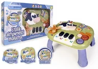 Zabawki interaktywne dla dzieci - Stoliczek edukacyjny z pianinkiem - miniaturka - grafika 1