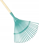 Grabie i motyki - Grabie Grabki Wachlarzowe Metalowe Taśmy 187 Trzon - miniaturka - grafika 1