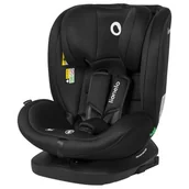 Foteliki samochodowe - Lionelo, fotelik samochodowy Bastiaan i-size (40-150 cm), black grey, szary - miniaturka - grafika 1