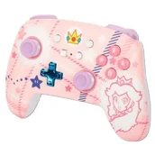 Kontrolery gier na PC - Kontroler POWERA NSGP0255-01 Enhanced Princess Peach Plaid - miniaturka - grafika 1