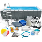 Baseny ogrodowe - Basen ogrodowy, stelażowy, Intex, 18w1, 549x274x132 cm - miniaturka - grafika 1