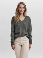 Swetry damskie - Vero Moda Sweter w kolorze khaki - miniaturka - grafika 1