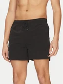 Kąpielówki męskie - Tommy Hilfiger Szorty kąpielowe UM0UM03477 Czarny Regular Fit - miniaturka - grafika 1