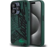 Etui i futerały do telefonów - Lacoste LCHCP15XGRAK Hardcase Silicone Graffiti do iPhone 15 Pro Max Czarny - miniaturka - grafika 1