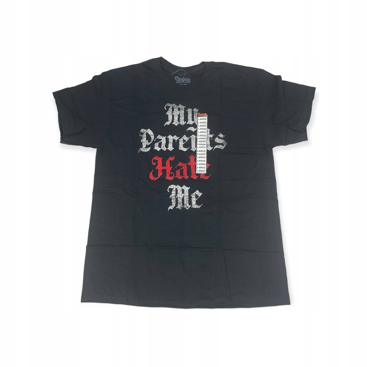 Koszulka T-shirt męski SPENCER'S napisy nadruk L