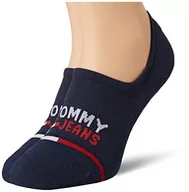 Skarpetki męskie - Tommy Hilfiger High Cut Foot (zestaw 2 sztuk) Mixed, Granatowy, 39 EU - miniaturka - grafika 1