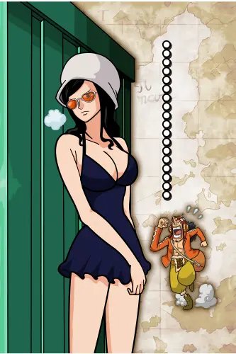 Plakat Anime Manga One Piece op_044 A1+ (custom)