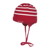 Czapki damskie - Dziecięca czapka wiązana jesienna czerwona Döll r.49 - miniaturka - grafika 1