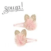 Zabawy w naśladowanie dorosłych - Souza! Spinki do włosów brokatowe kotki Suzan 2 szt. - miniaturka - grafika 1