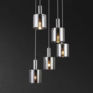 Rabalux 5251 - Żyrandol na lince DONATI 5xE27/60W/230V - Lampy sufitowe - miniaturka - grafika 1