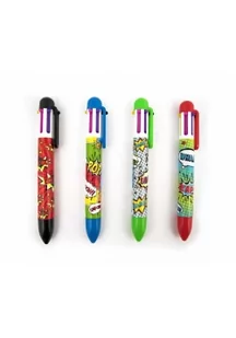 Kolorowe Baloniki Długopis mechaniczny Komiks różne wzory - Długopisy - miniaturka - grafika 2