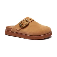 Klapki i japonki damskie - Kurt Geiger Skórzane mule MAYFAIR - miniaturka - grafika 1