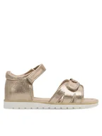 Buty dla dziewczynek - Nelli Blu Sandały CM230520-6 Złoty - miniaturka - grafika 1