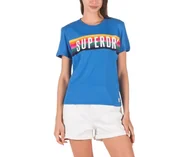 Koszulki i topy damskie - Koszulka damska Superdry Rainbow Graphic Tee T-shirt-S - miniaturka - grafika 1