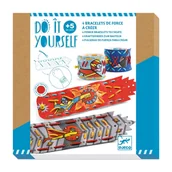Prace ręczne dla dzieci - Zrób to sam Djeco - bransoletki Supermoce - miniaturka - grafika 1
