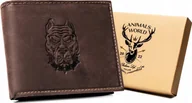 Portfele - Always Wild Duży, skórzany portfel męski - Always Wild NoSize - miniaturka - grafika 1