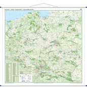 Mapy i plansze edukacyjne - Polska - Parki Narodowe i Krajobrazowe mapa ścienna 1:500 000, Eko-Graf - miniaturka - grafika 1