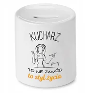 Skarbonki - Dla Lektora Skarbonka na Urodziny Na Prezent z Nadrukiem ze Zdjęciem + Opakowanie na prezent (wzór 01) - miniaturka - grafika 1