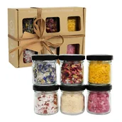 Zestawy upominkowe - Zestaw Prezentowy 6x Sól Spożywczych / Aromatyzowanych do Gotowania” Lavender - miniaturka - grafika 1