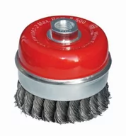 Materiały ścierne - ABRABORO Szczotka doczołowa 80 mm/M14 drut splat - miniaturka - grafika 1