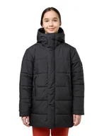Płaszcze damskie - Jack Wolfskin Płaszcz pikowany "Teen" w kolorze czarnym - miniaturka - grafika 1