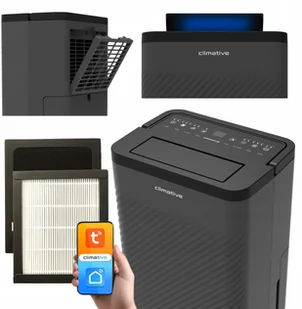 Osuszacz powietrza Climative DH-24 Nexi ION UV Wifi - Domowe osuszacze powietrza - miniaturka - grafika 1