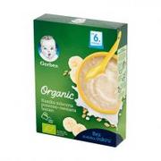 Kaszki dla dzieci - Gerber Kaszka mleczna pszenno-owsiana bananowa po 6 miesiącu 240 g - miniaturka - grafika 1